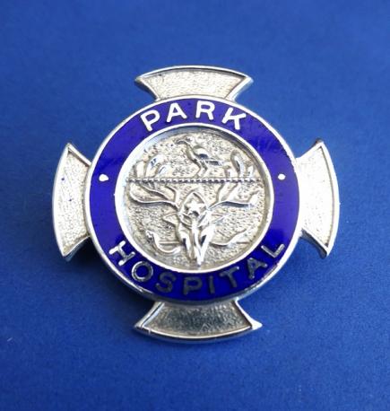 Park Hospital Silver Nurses badge