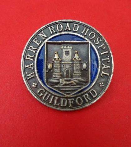 Warren Road Hospital Guildford Nurses Badge