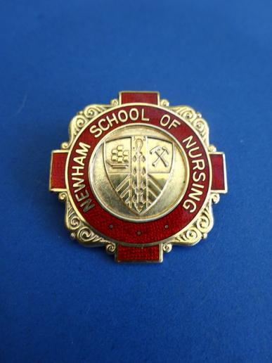 Newham School of Nursing Silver Nurses badge