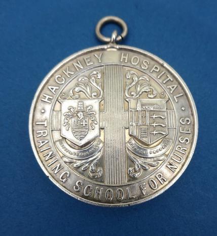 Hackney Hospital Training School for Nurses,Silver Prize Medal