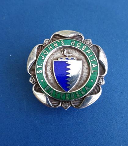 St John's Hospital Battersea,Silver Nurses badge