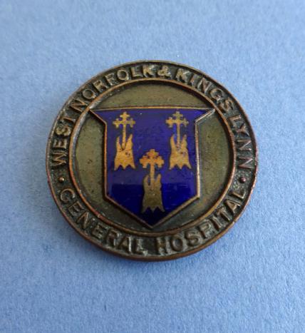 West Norfolk & Kings Lynn General Hospital Nurses Badge