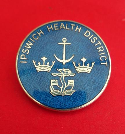 Ipswich Health District Silver Nurses badge