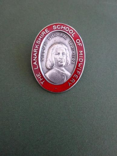 Lanarkshire School of Midwifery,Silver Midwives' badge