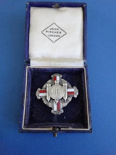 The London Hospital School of Nursing 2nd Pattern Silver Nurses Badge