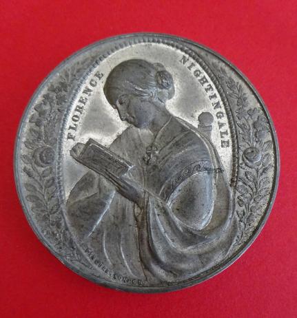 Florence Nightingale Medallion,John Pinches circa 1856