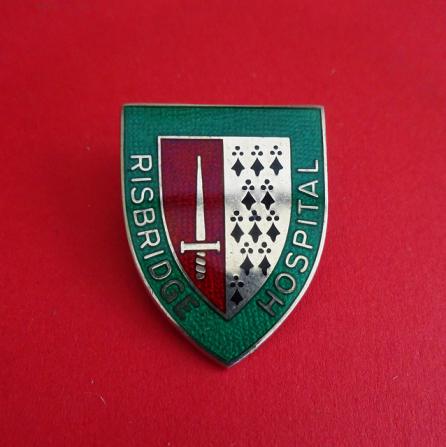 Risbridge Hospital,Silver Nurses Badge