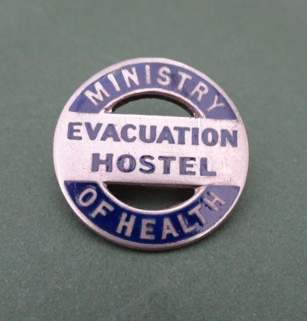 Ministry of Health Evacuation Hostel Badge