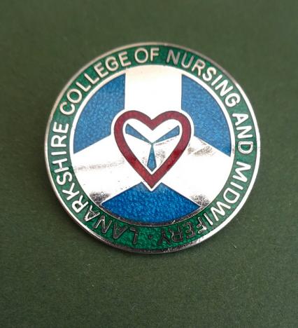 Lanarkshire College of Nursing & Midwifery,Silver Enrolled Nurses badge