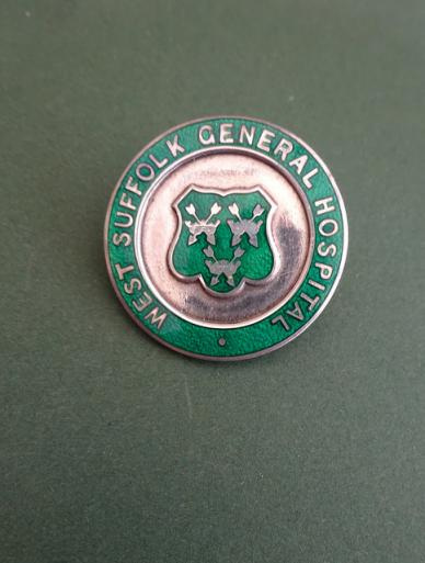 West Suffolk General Hospital,Silver Enrolled Nurses Badge