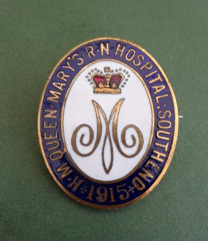 Queen Mary's Royal Naval Hospital Southend,World War One Nurses badge