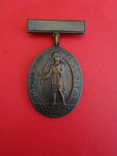 St Pancras Hospital,London,bronze Nursing medal