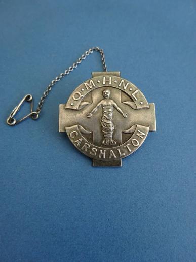 Queen Mary's Children's Hospital Carshalton,Silver Nurses League Badge