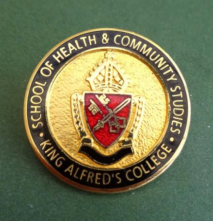 King Alfred's College,School of Health & Community Studies,Winchester,Nurses Badge