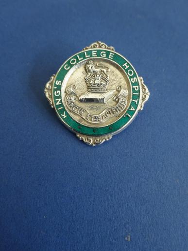 King's College Hospital Silver Nurses badge