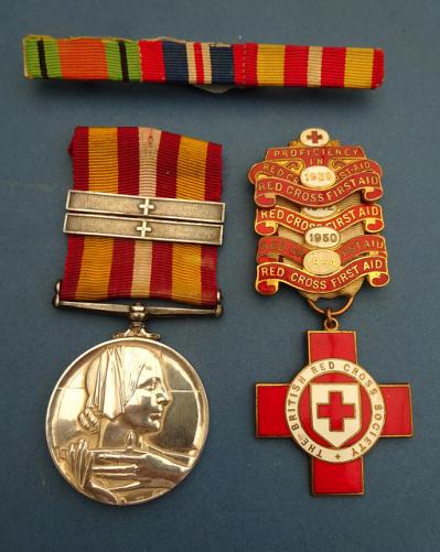 Red Cross Medal & Badge Grouping, Miss Agnes B J Scott