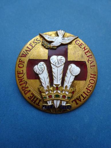 The Prince of Wales's General Hospital Tottenham, Nurses Large Cape Badge