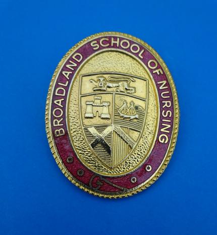 Broadland School of Nursing,Nurses badge