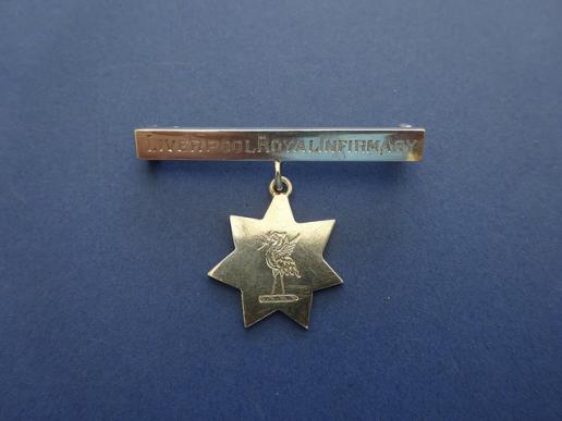 Liverpool Royal Infirmary Silver Nurses badge