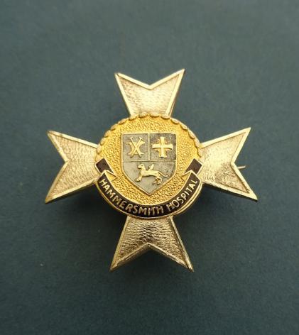 Hammersmith Hospital London,Nurses badge