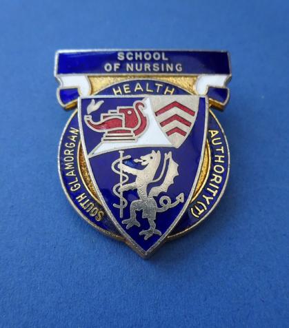 South Glamorgan Health Authority,School of Nursing Badge