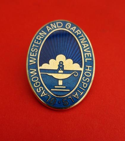 Glasgow Western & Gartnavel Hospitals,Silver Nurses badge