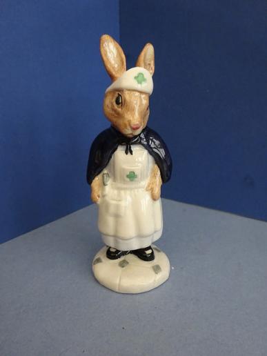 Royal Doulton Bunnykins Character  Figure,The Nurse,