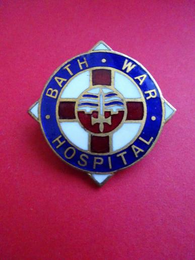 Bath War Hospital,World War 1 Nurses/VAD Badge