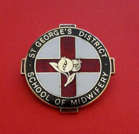 St George's District School of Midwifery,Silver Nurses Badge