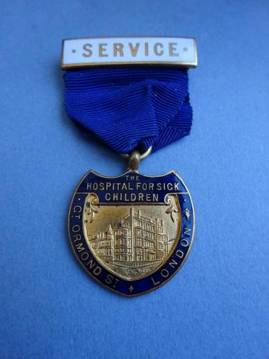 Great Ormond St. Hospital For Sick Children London,Service medal
