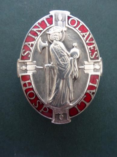 St Olaves Hospital Rotherhithe,Nurses Badge