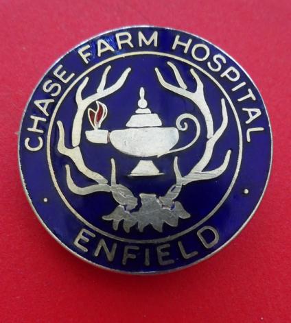 Chase Farm Hospital Enfield,silver Nurses Badge