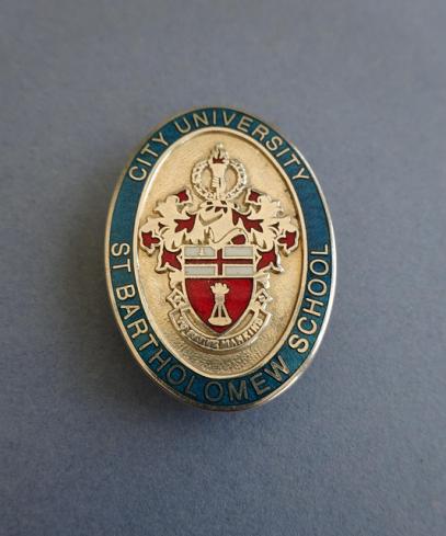 City University St Bartholomew School,silver nurses badge