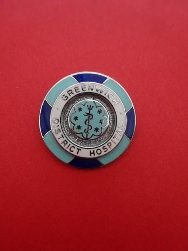 Greenwich District Hospital,SEN Nurses badge