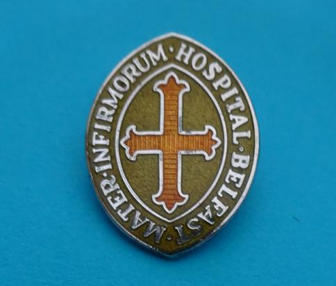 Mater Infirmorum Hospital,Belfast Silver Nurses Badge