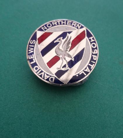 David Lewis Northern Hospital,Silver plated Nurses badge