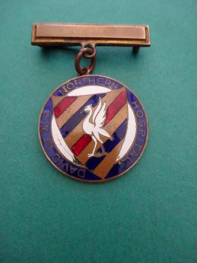 David Lewis Northern Hospital Liverpool ,nurses pendant badge