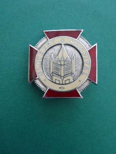 Claybury Hospital,Nurses Badge