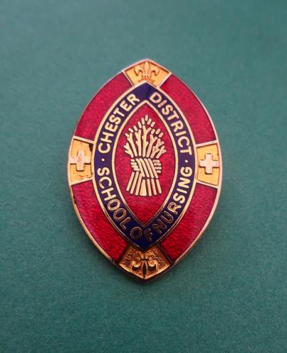 Chester District School of Nursing,Midwifery Badge