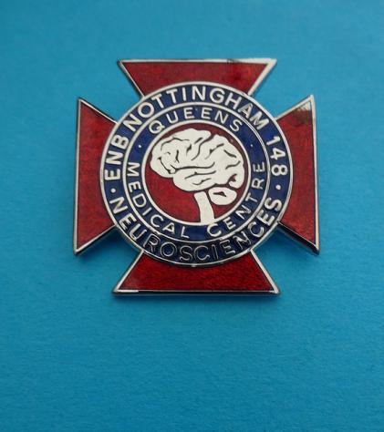 Nottingham Queen's Medical Centre,ENB 148 Neurosciences training course badge