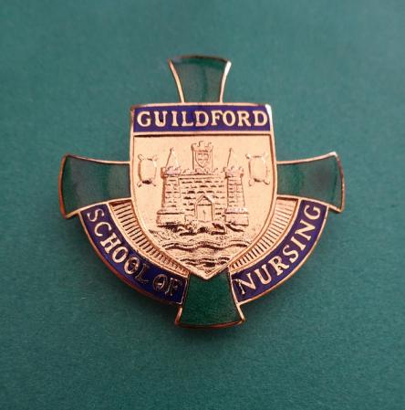 Guildford School of Nursing,Nurses badge (Green)