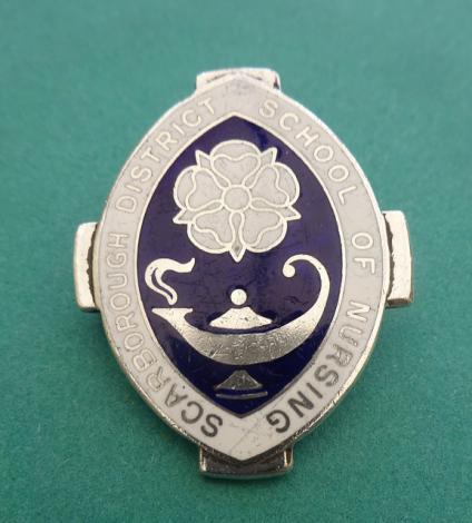 Scarborough District School of Nursing,Silver Nurses Badge and Certificate