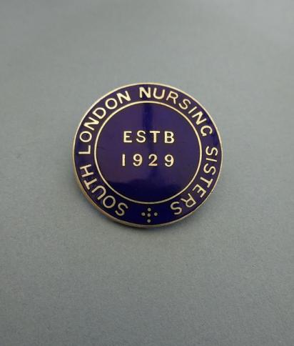 South London Nursing Sisters,Enamel Badge