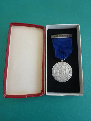 City General Hospital Sheffield,Nurses Silver Prize Medal