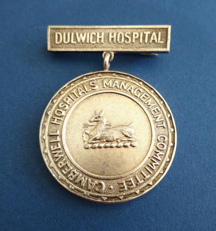 Dulwich Hospital ,Silver Nurses Pendant Medal