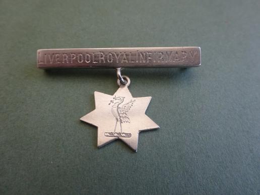 Liverpool Royal Infirmary Silver Nurses badge