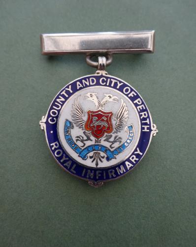 County And City Of Perth Royal Infirmary,Silver Nurses Badge