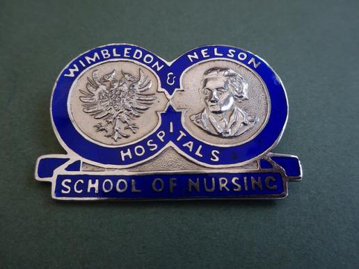 Wimbledon & Nelson Hospitals School of Nursing,Silver Nurses Badge