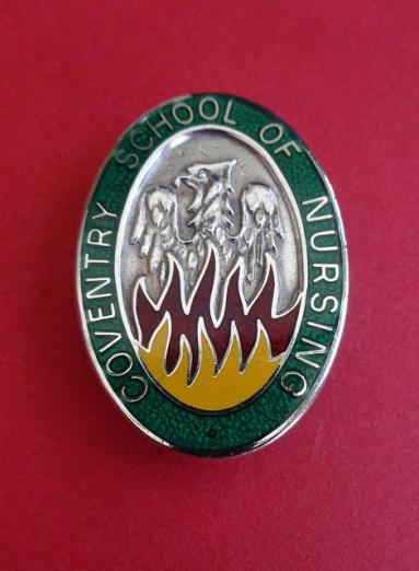 Coventry School of Nursing,Silver Enrolled Nurses Badge