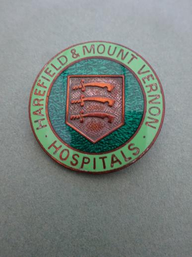 Harefield & Mount Vernon Hospitals,Nurses Badge